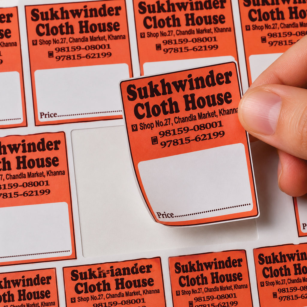 CUSTOM STICKER CL 07| 100 SHEETS