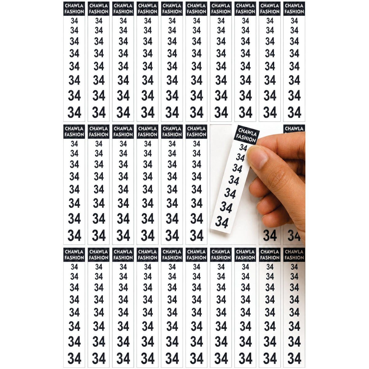 CUSTOM STICKER TRANSPARENT  007