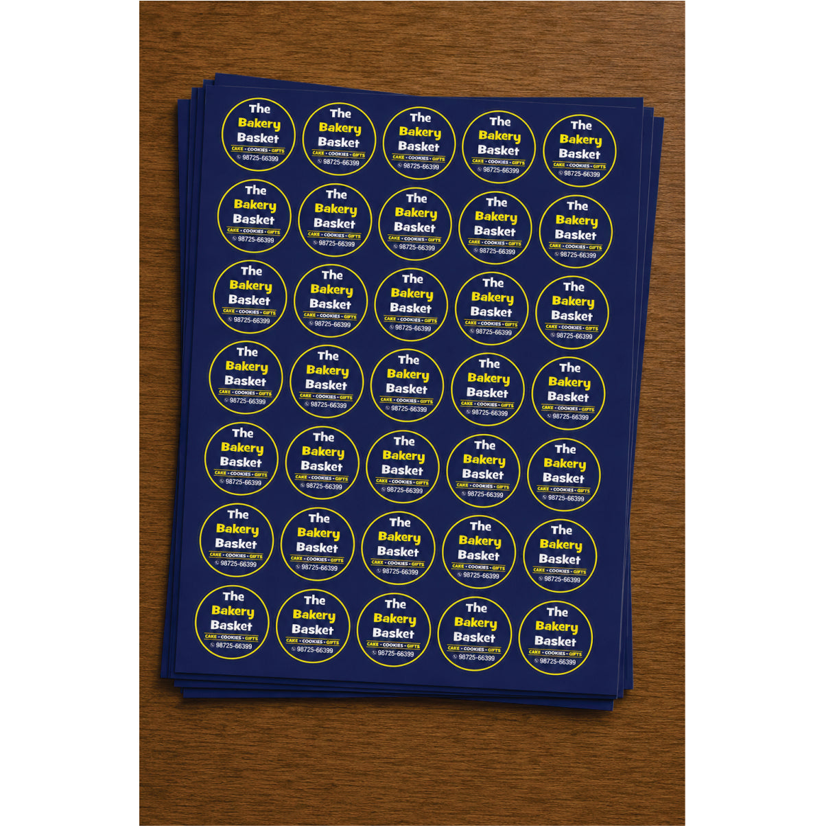 CUSTOM STICKER BK 008 | 100 SHEETS