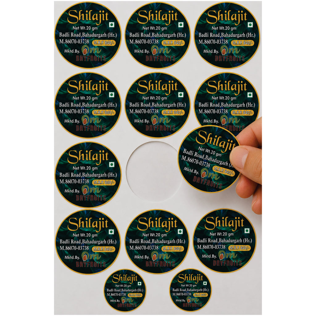 CUSTOM STICKER GR 08| 100 SHEETS