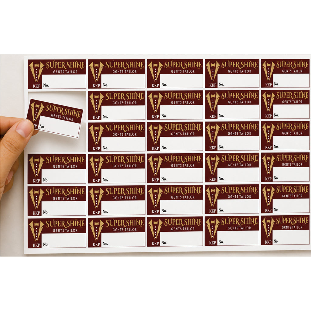 CUSTOM STICKER TA 08| 100 SHEETS