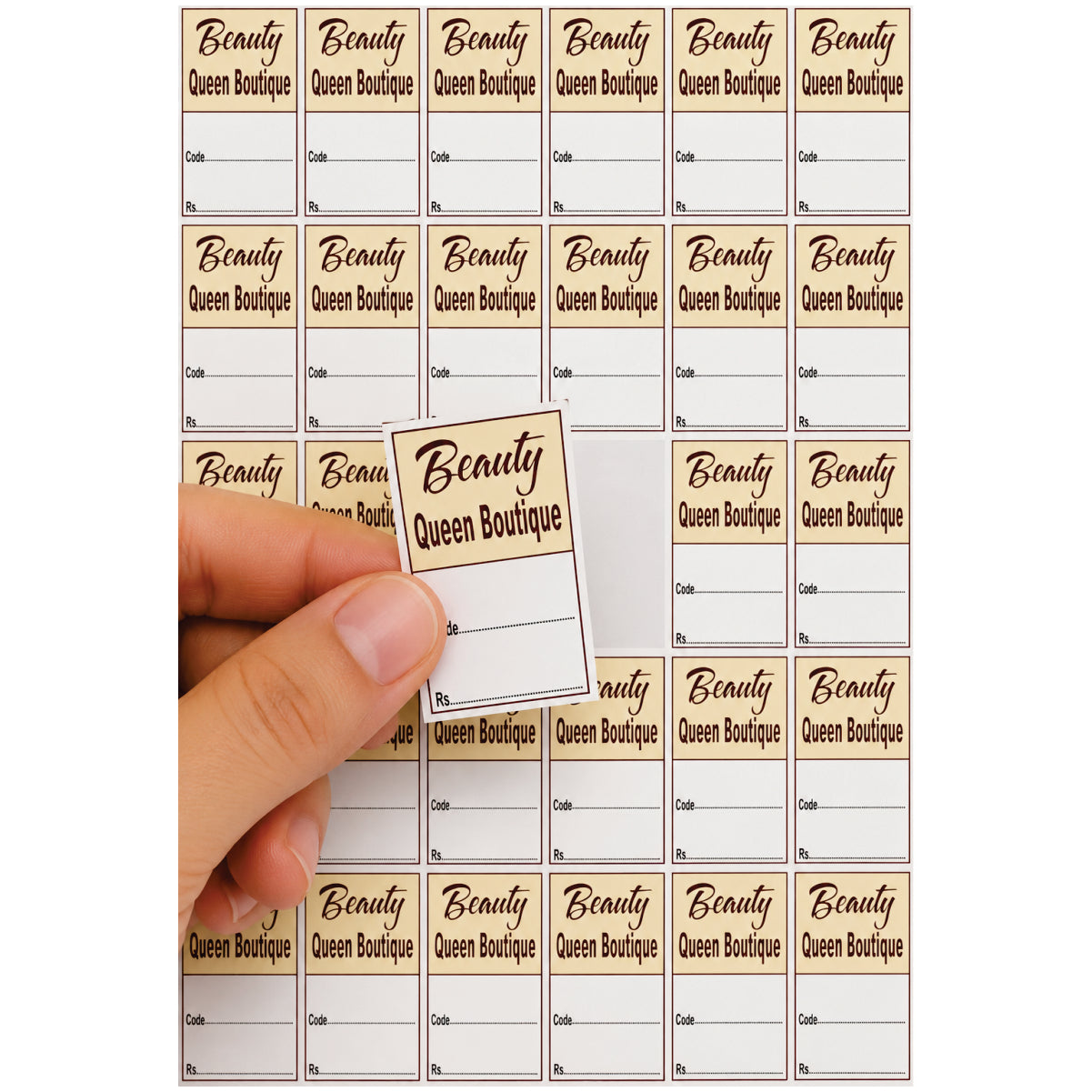 CUSTOM STICKER BOT 09| 100 SHEETS