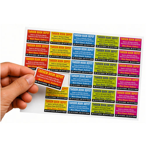 CUSTOM STICKER Bo 09| 100 SHEETS