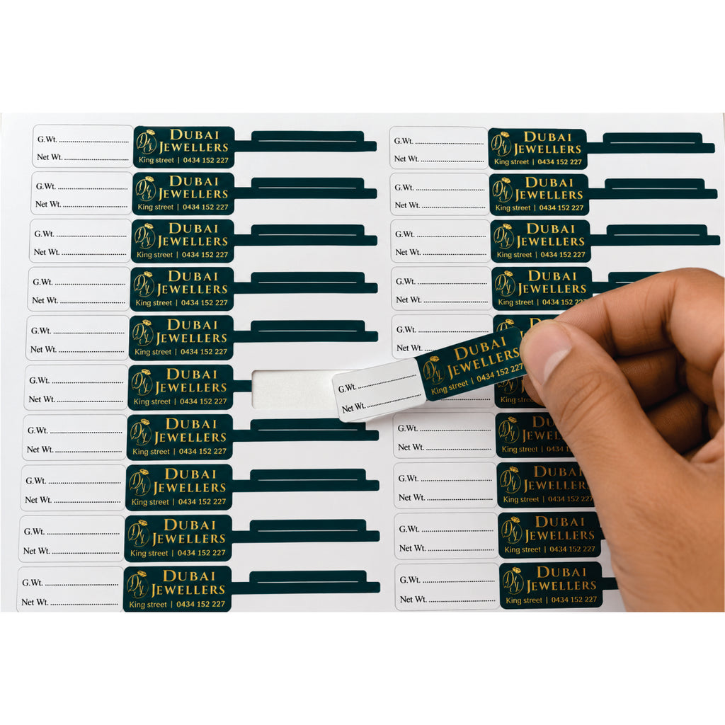 CUSTOM STICKER JE 09 | 100 SHEETS