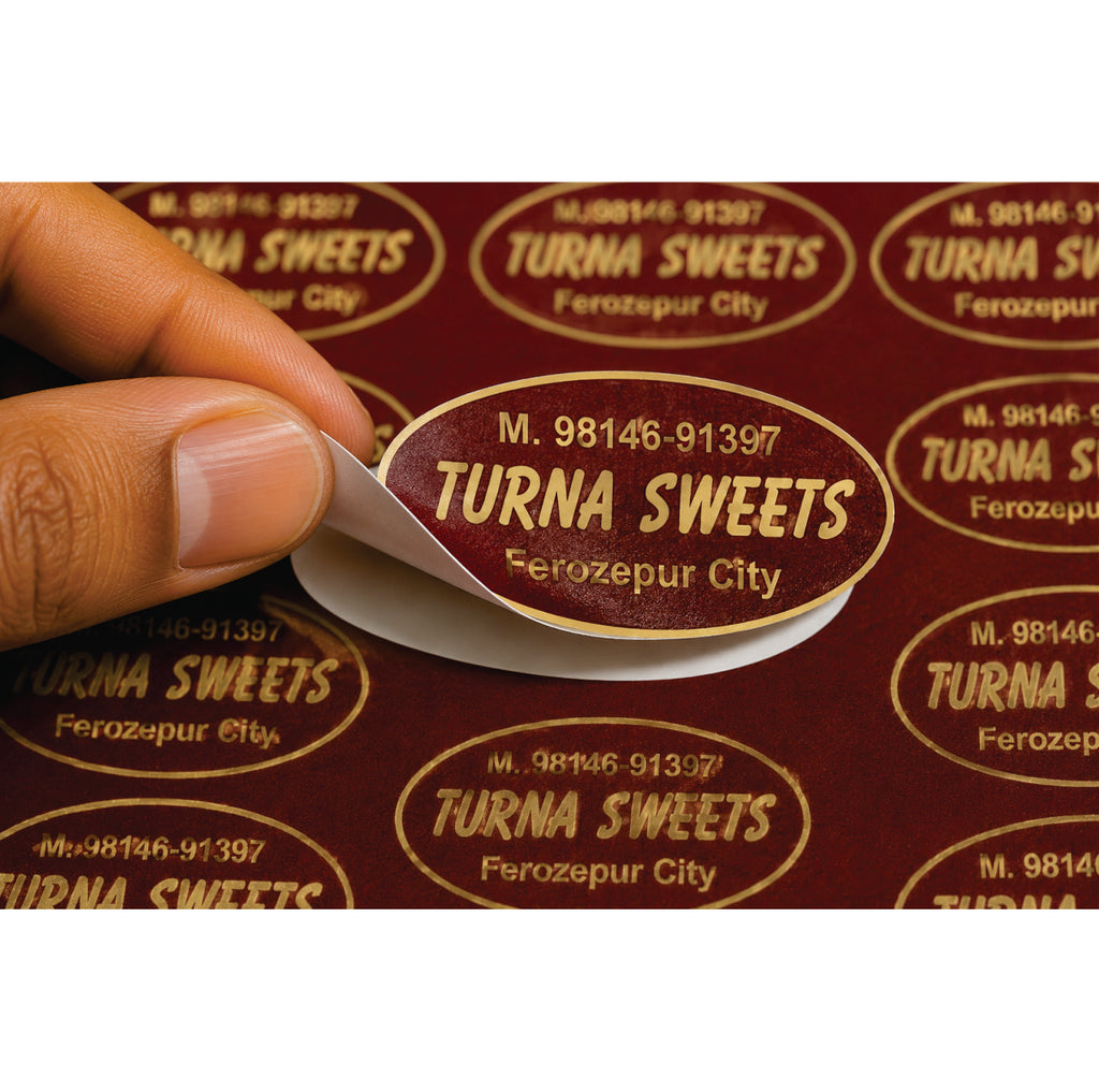 CUSTOM STICKER SW 10 | 100 SHEETS