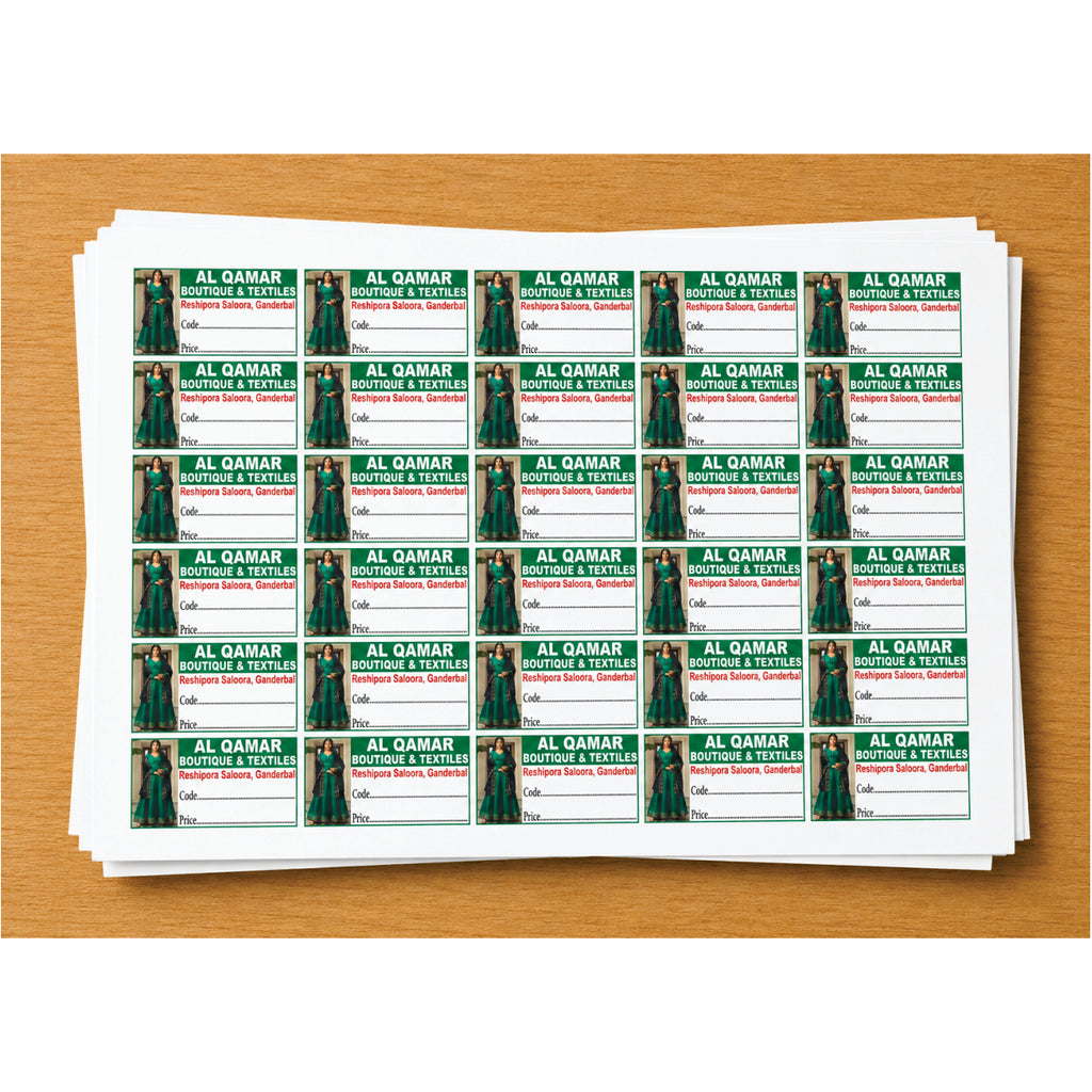 CUSTOM STICKER BOT 11| 100 SHEETS