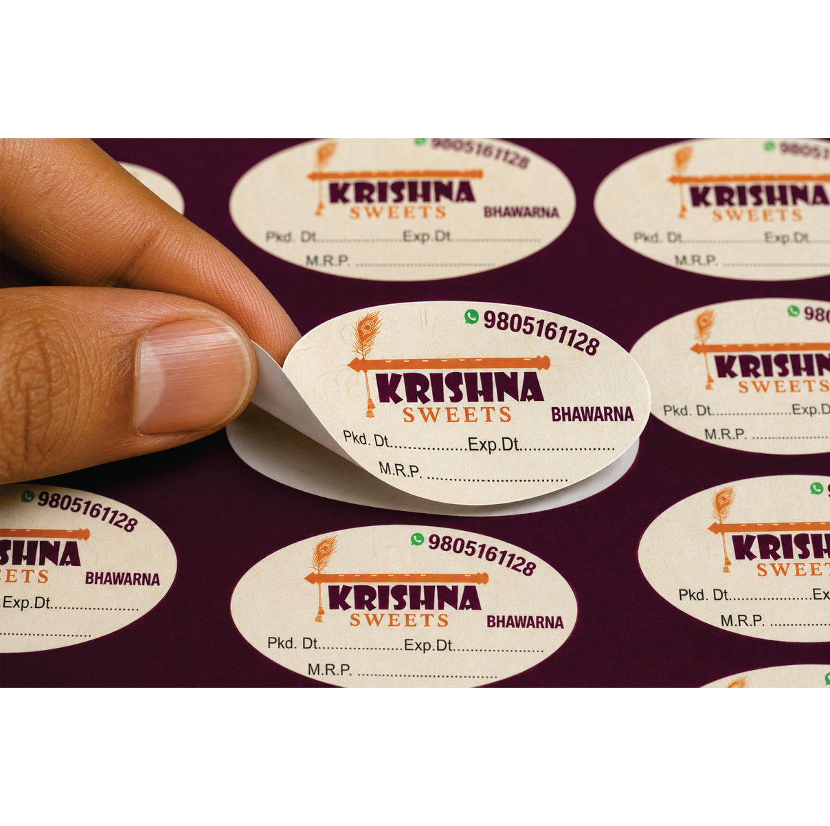 CUSTOM STICKER SW 11 | 100 SHEETS