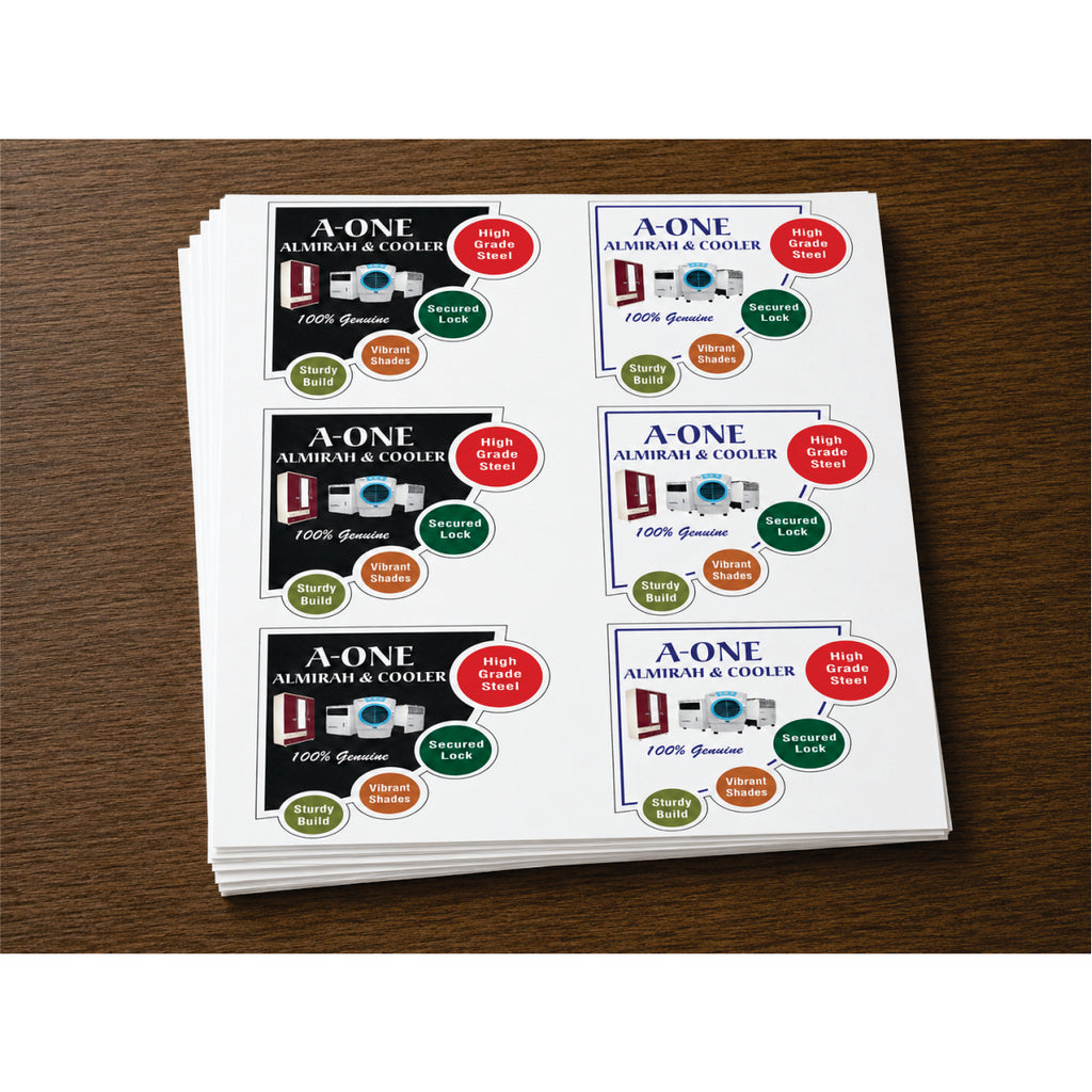 CUSTOM STICKER FUR 11| 100 SHEETS