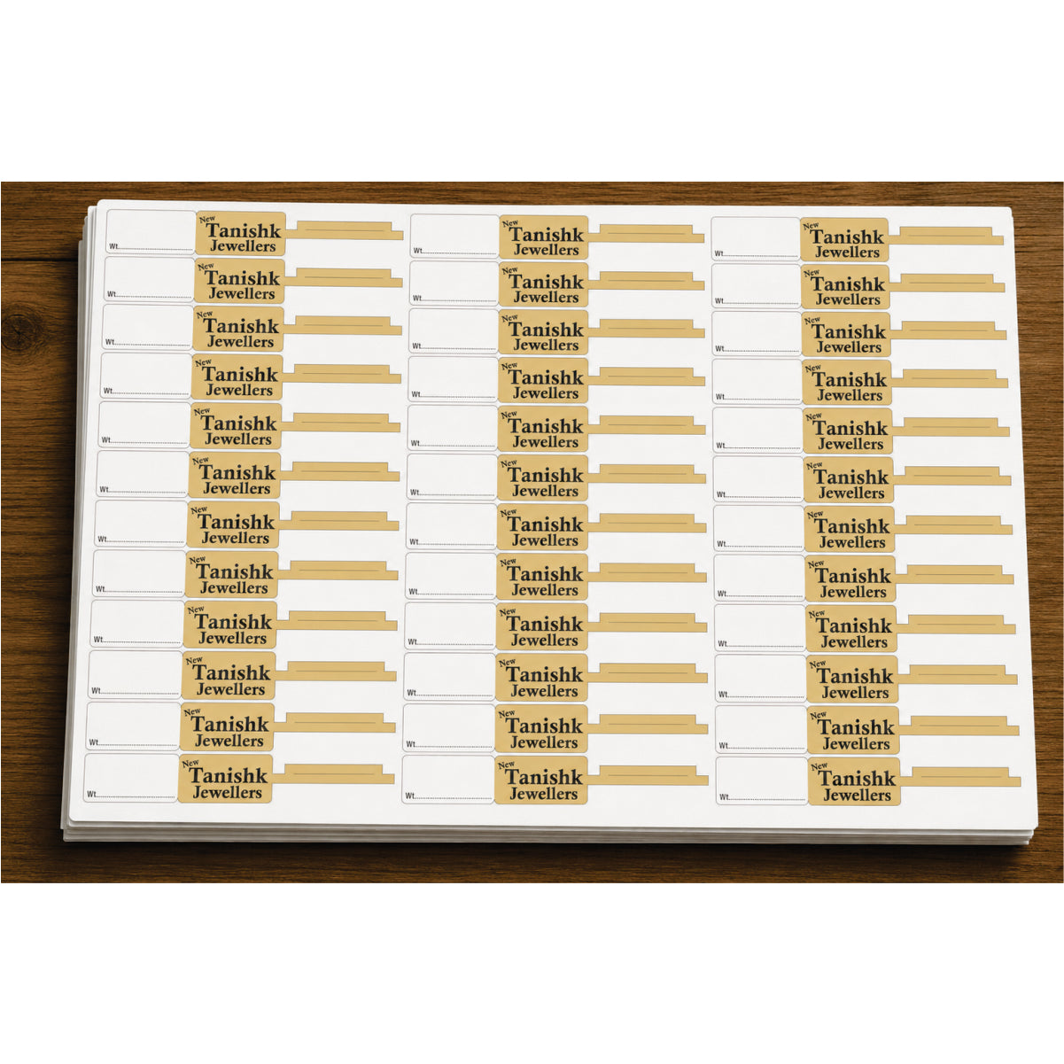 CUSTOM STICKER JE 11 | 100 SHEETS