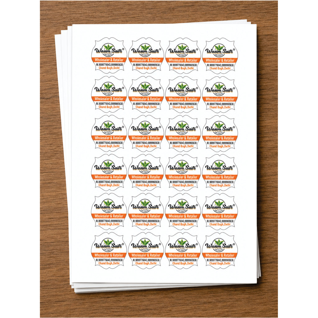 CUSTOM STICKER GR 11| 100 SHEETS
