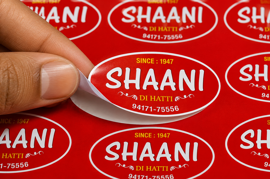 CUSTOM STICKER S 12| 100 SHEETS