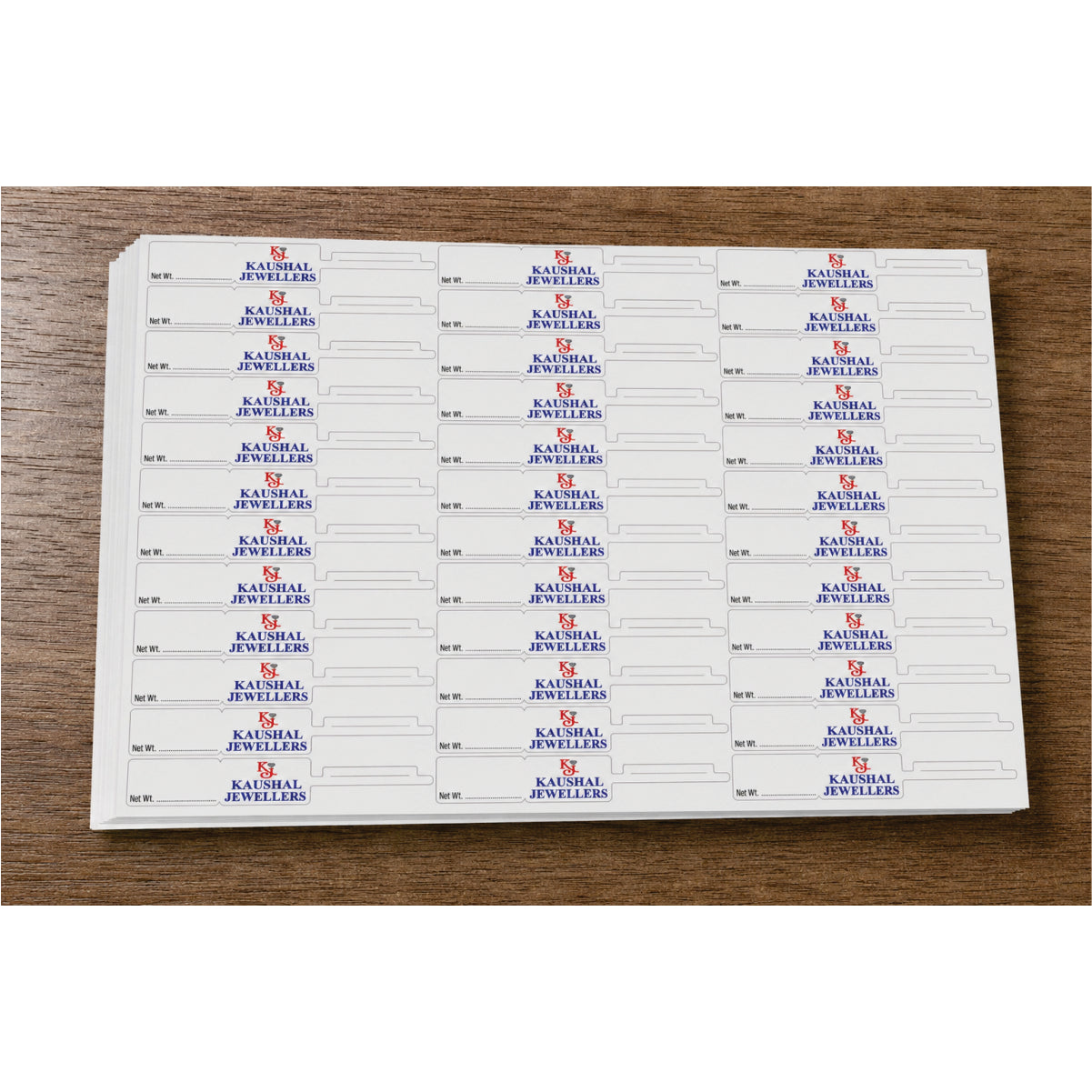 CUSTOM STICKER JE 12 | 100 SHEETS
