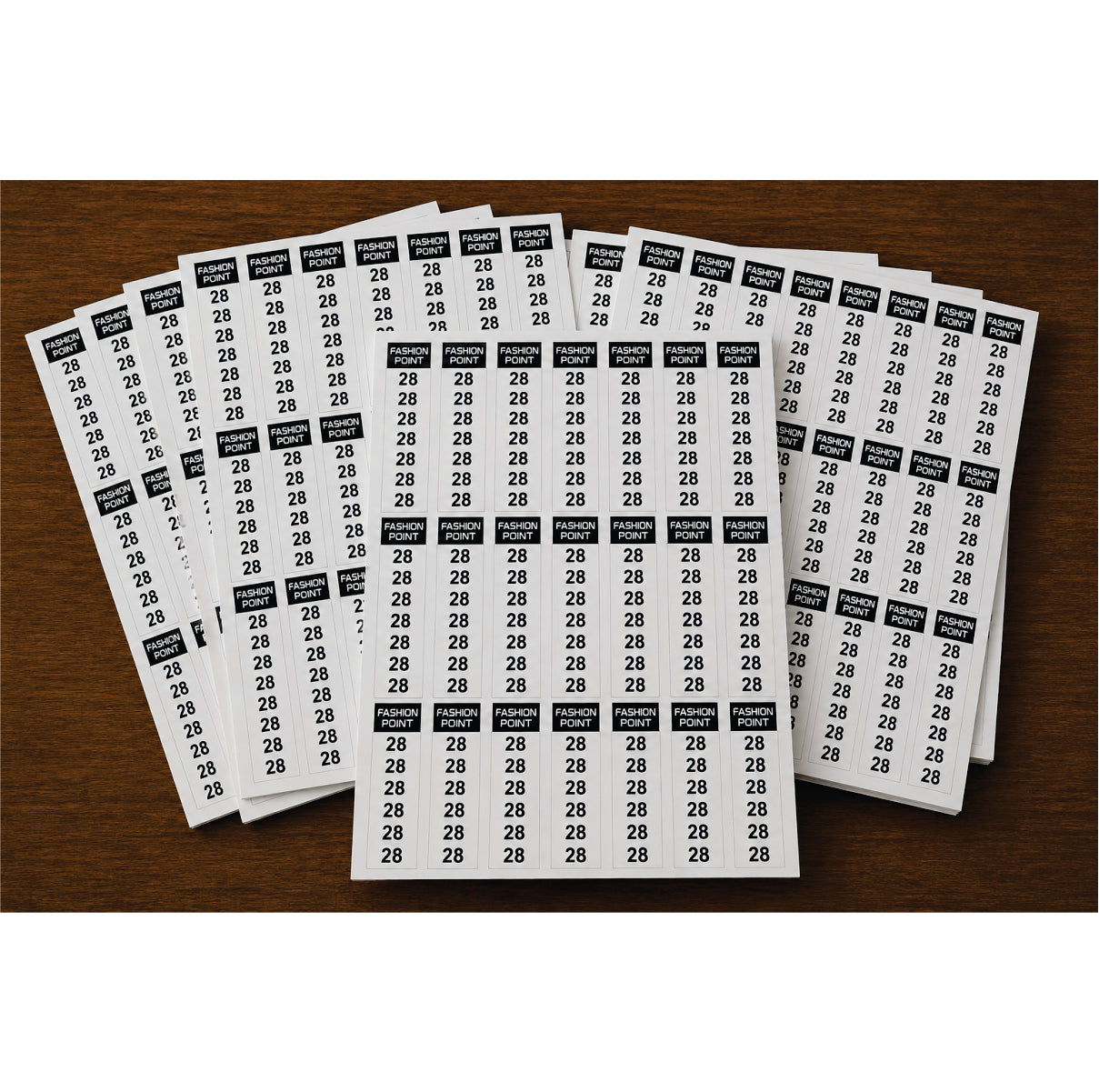 CUSTOM STICKER TRANSPARENT  012