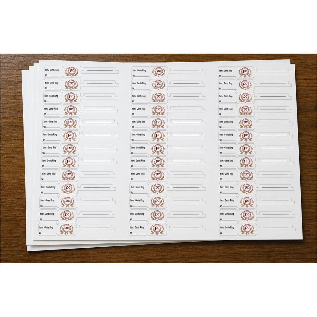 CUSTOM STICKER JE 13 | 100 SHEETS