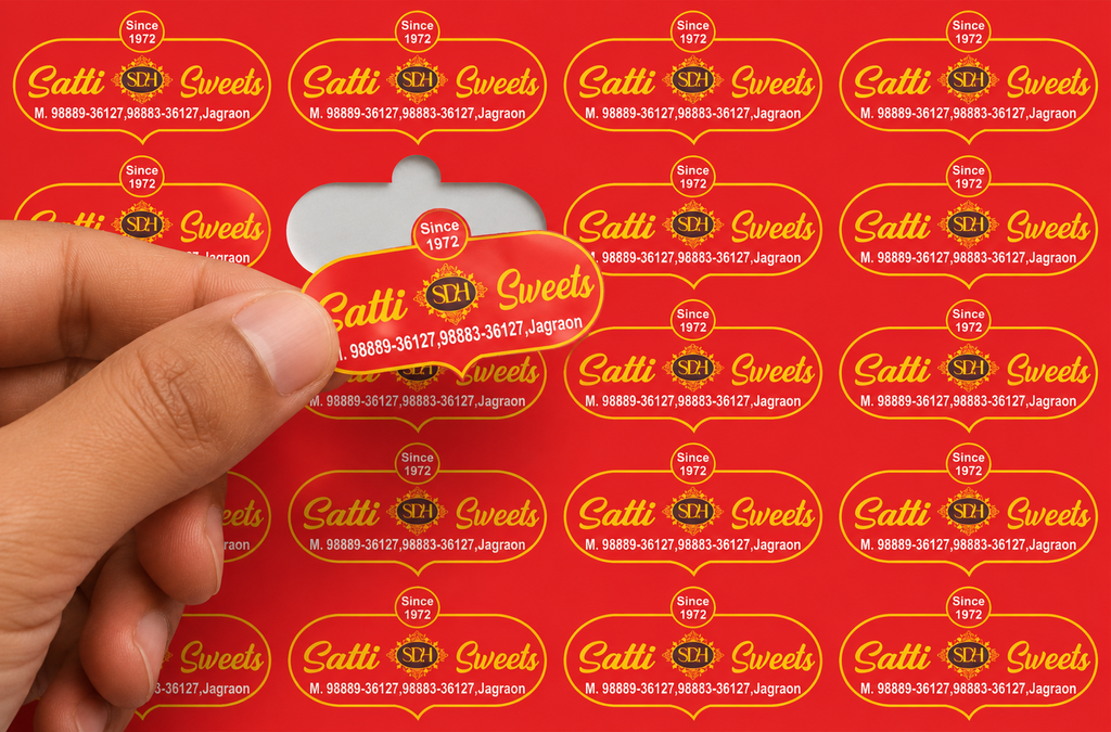 CUSTOM STICKER S 15| 100 SHEETS