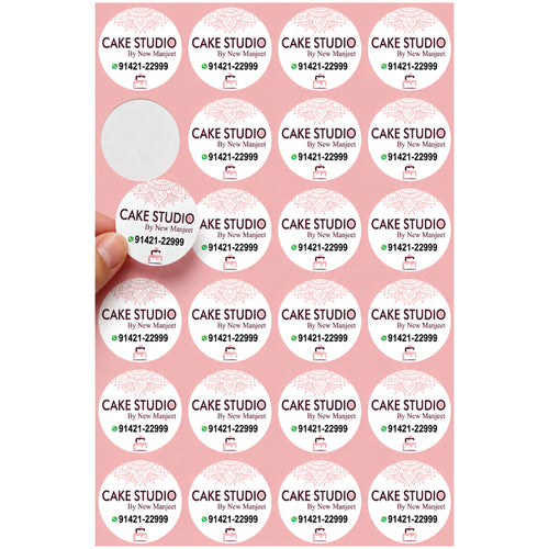 CUSTOM STICKER BK 017 | 100 SHEETS