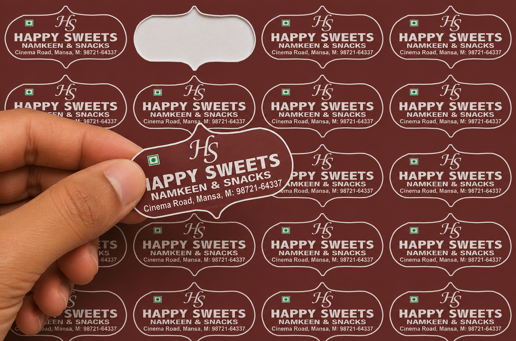 CUSTOM STICKER S 17| 100 SHEETS