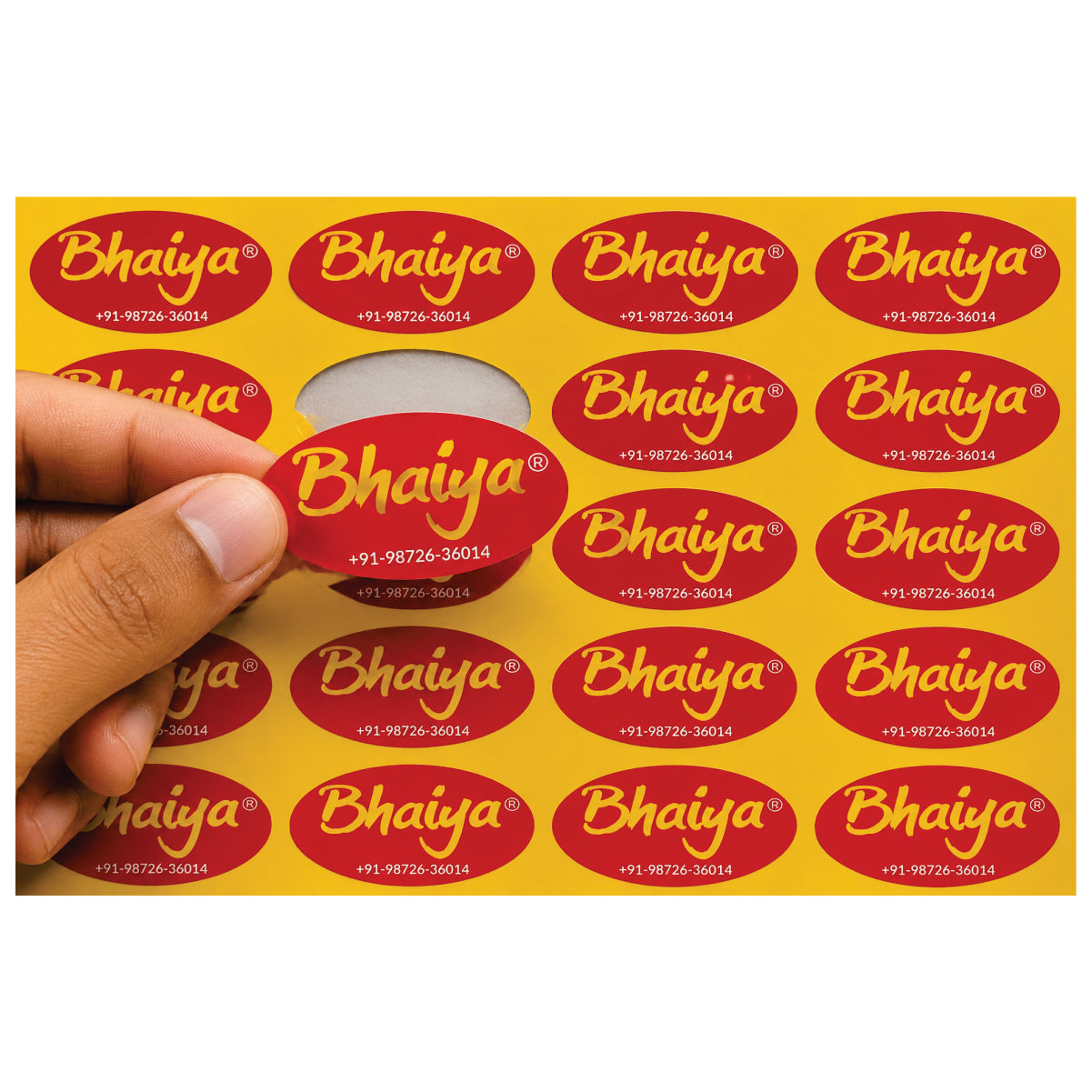 CUSTOM STICKER SW 18 | 100 SHEETS