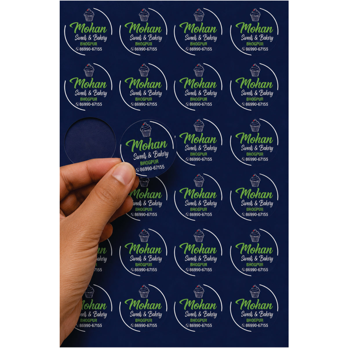 CUSTOM STICKER BK 019 | 100 SHEETS