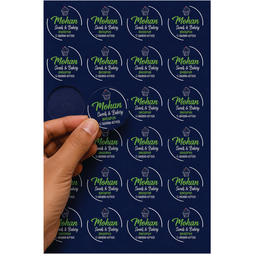 CUSTOM STICKER BK 019 | 100 SHEETS