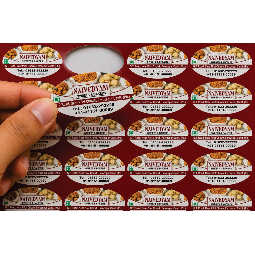 CUSTOM STICKER SW 19 | 100 SHEETS