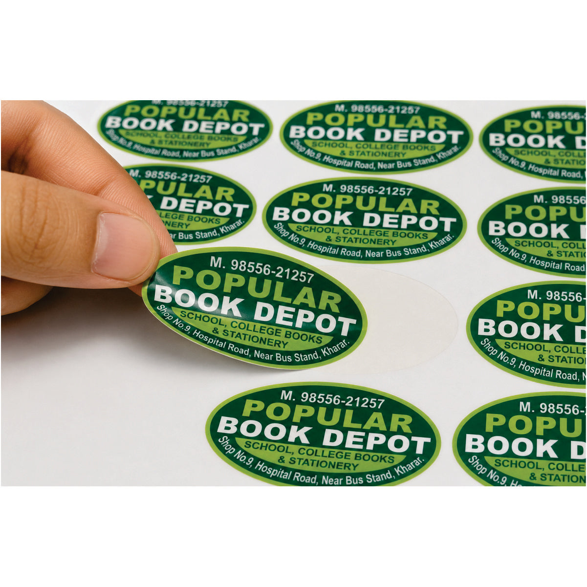 CUSTOM STICKER Bo 01 | 100 SHEETS