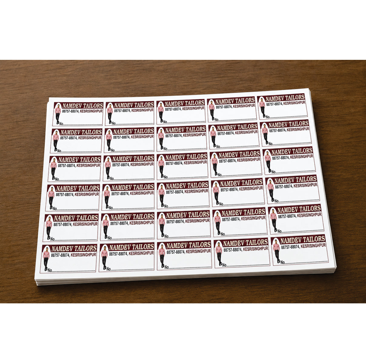 CUSTOM STICKER TA 01| 100 SHEETS