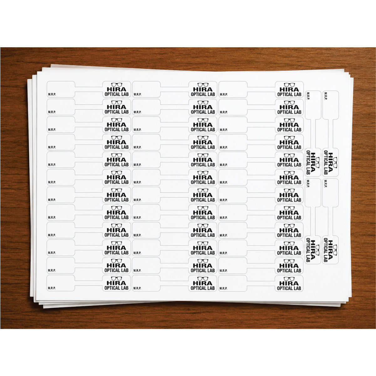 CUSTOM STICKER OP 01 | 100 SHEETS