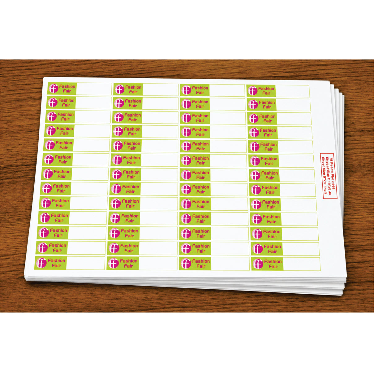 CUSTOM STICKER GE 01 | 100 SHEETS