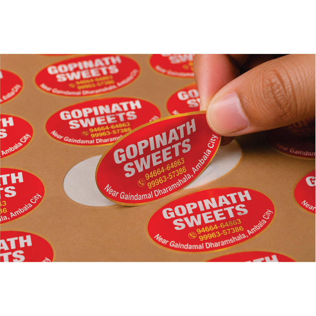 CUSTOM STICKER SW 01 | 100 SHEETS