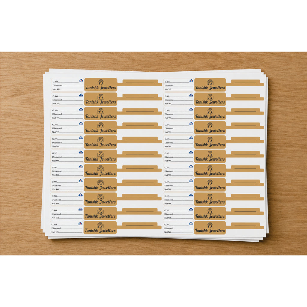 CUSTOM STICKER JE 01 | 100 SHEETS