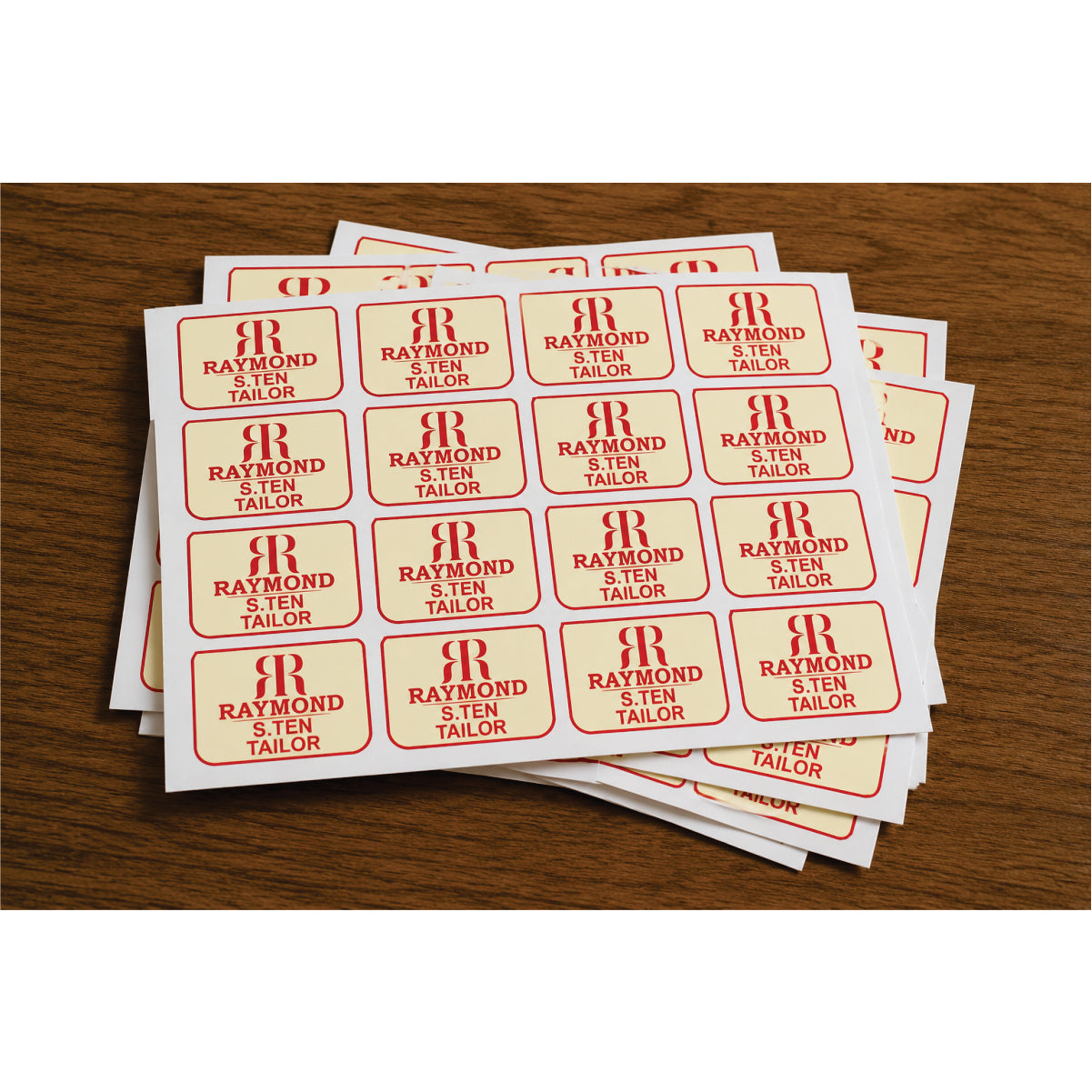 CUSTOM STICKER TA 20| 100 SHEETS