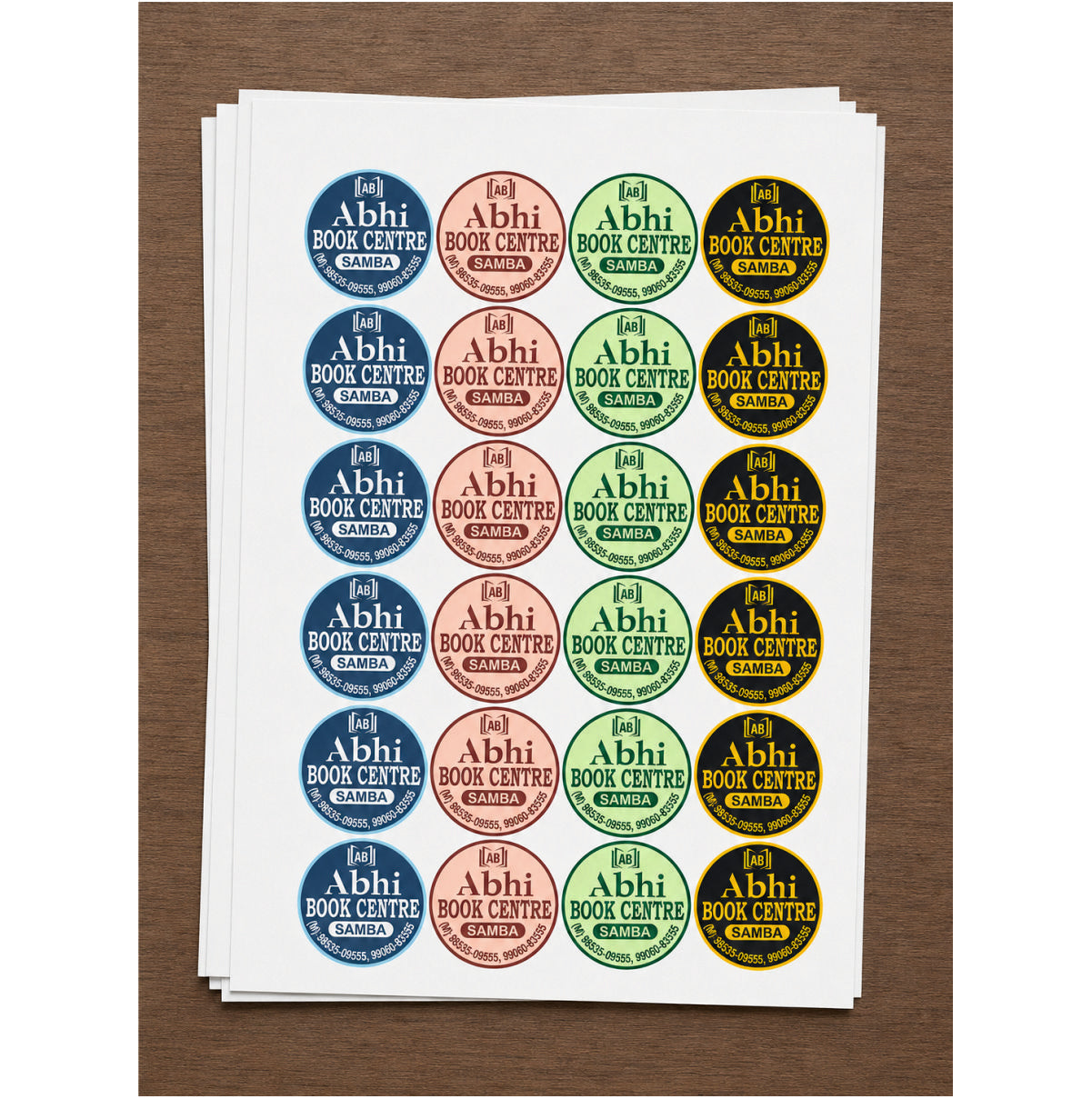 CUSTOM STICKER Bo 23| 100 SHEETS
