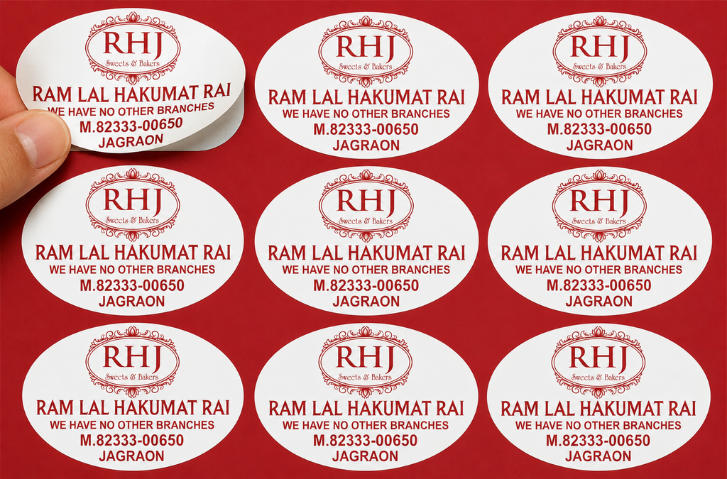 CUSTOM STICKER S 24| 100 SHEETS