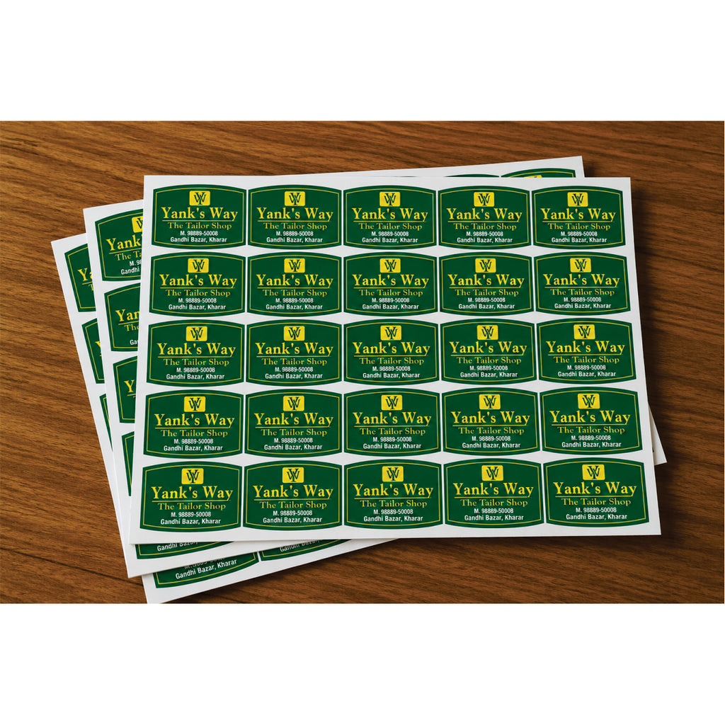 CUSTOM STICKER TA 24| 100 SHEETS