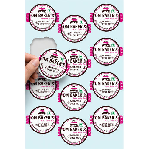 CUSTOM STICKER BK 26 | 100 SHEETS