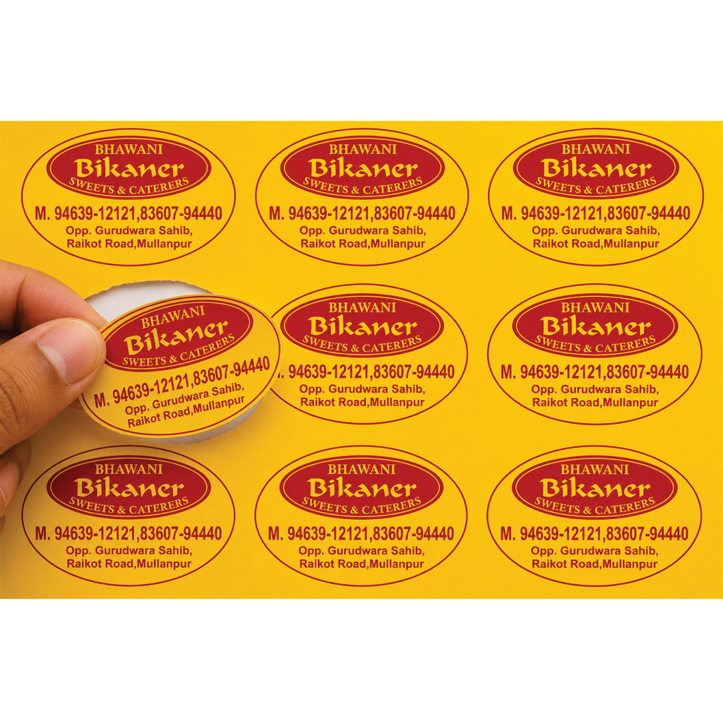 CUSTOM STICKER SW 27 | 100 SHEETS