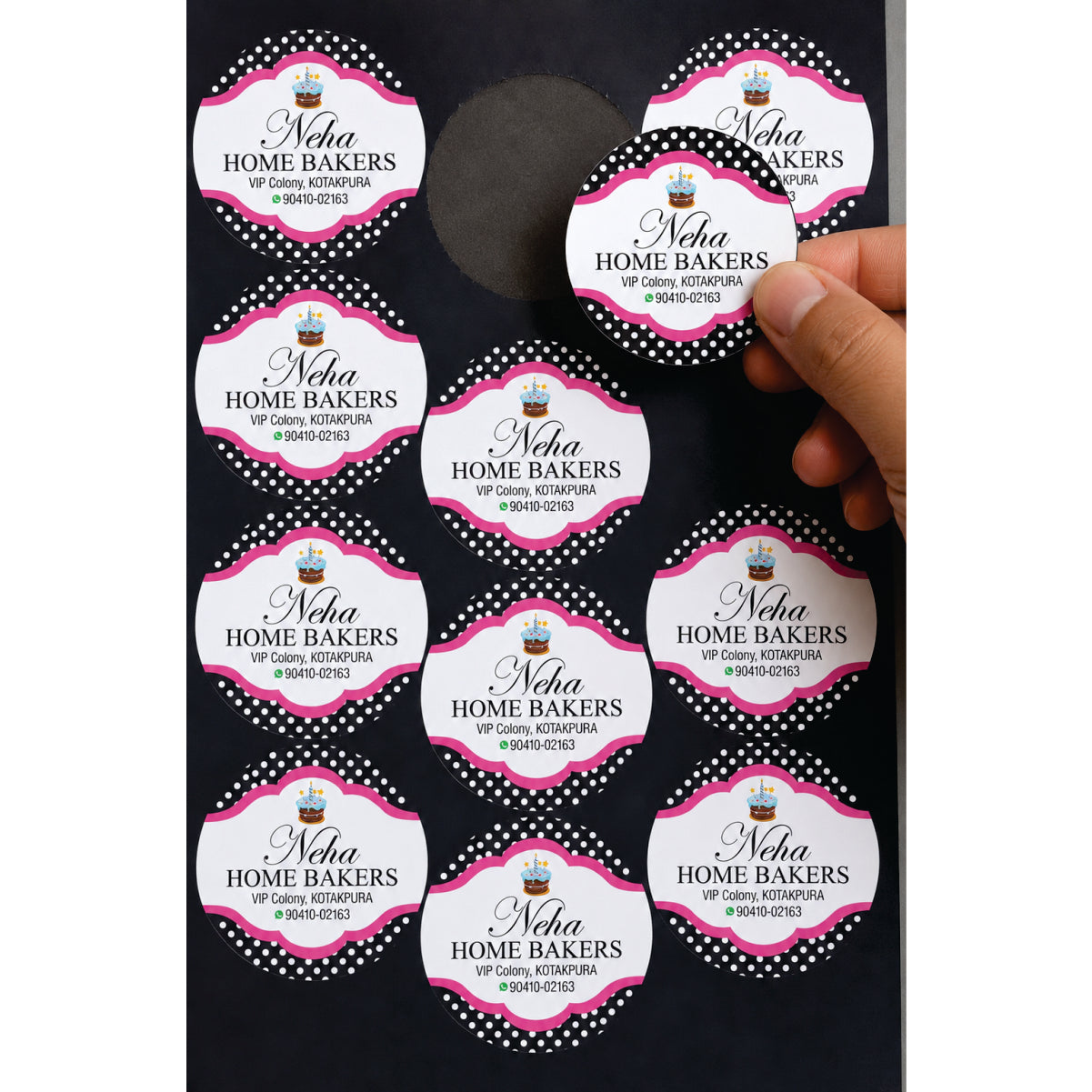 CUSTOM STICKER BK 28 | 100 SHEETS