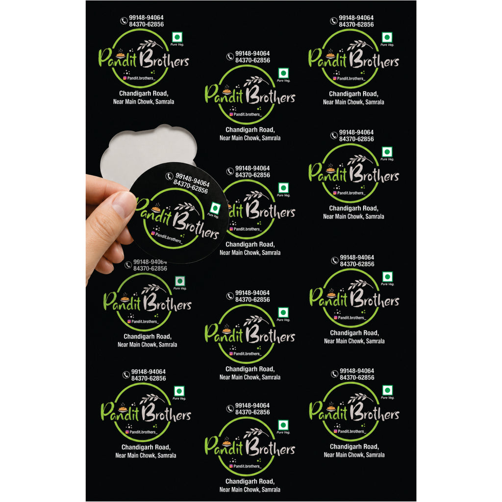 CUSTOM STICKER BK 29 | 100 SHEETS