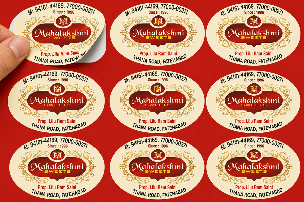 CUSTOM STICKER S 29| 100 SHEETS