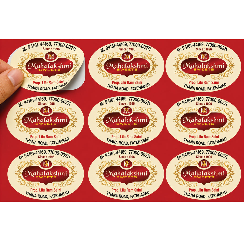 CUSTOM STICKER SW 29 | 100 SHEETS
