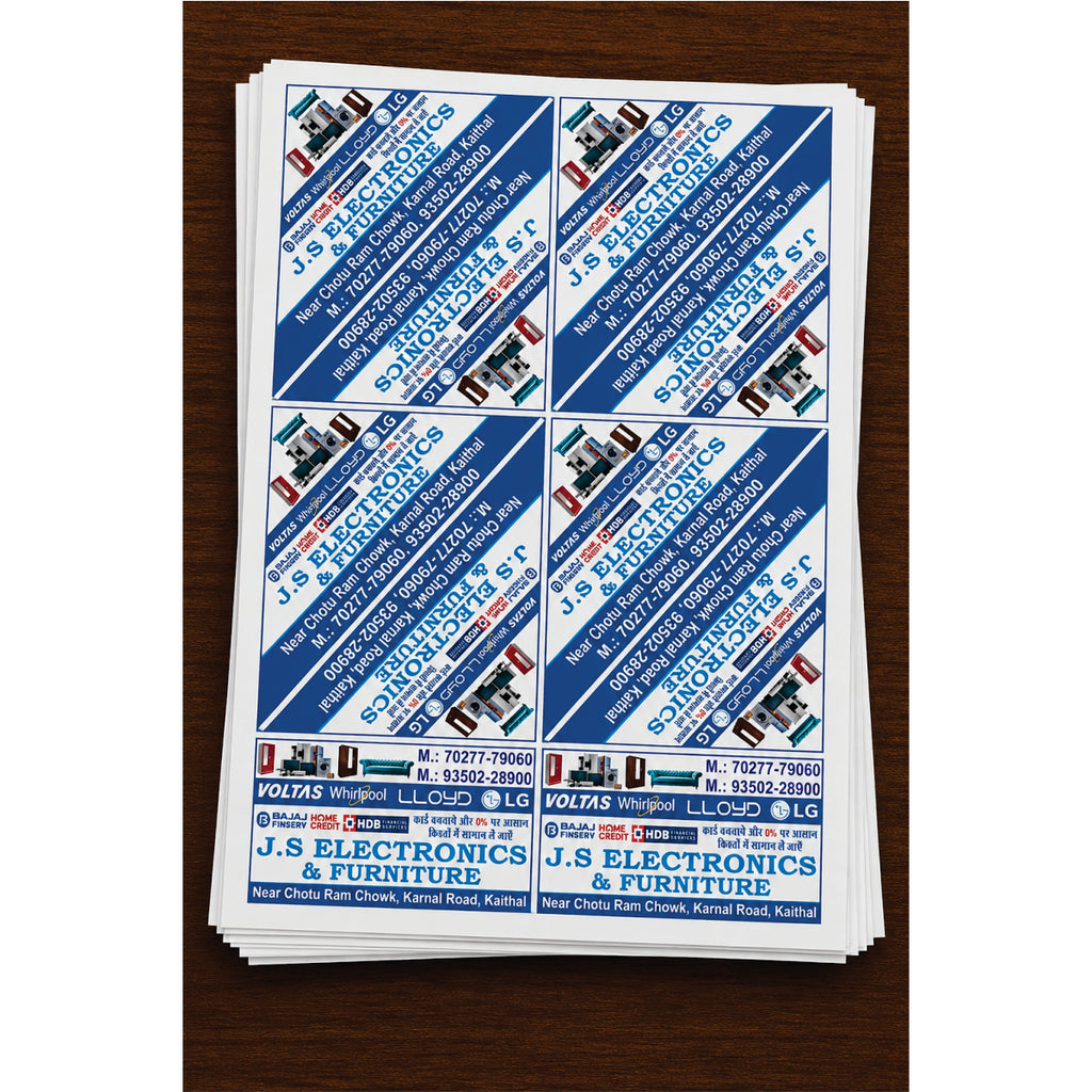 CUSTOM STICKER EL 02| 100 SHEETS