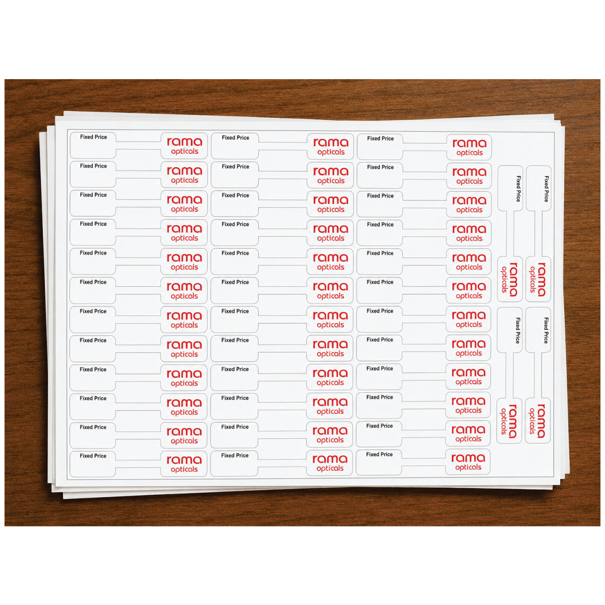 CUSTOM STICKER OP 02 | 100 SHEETS