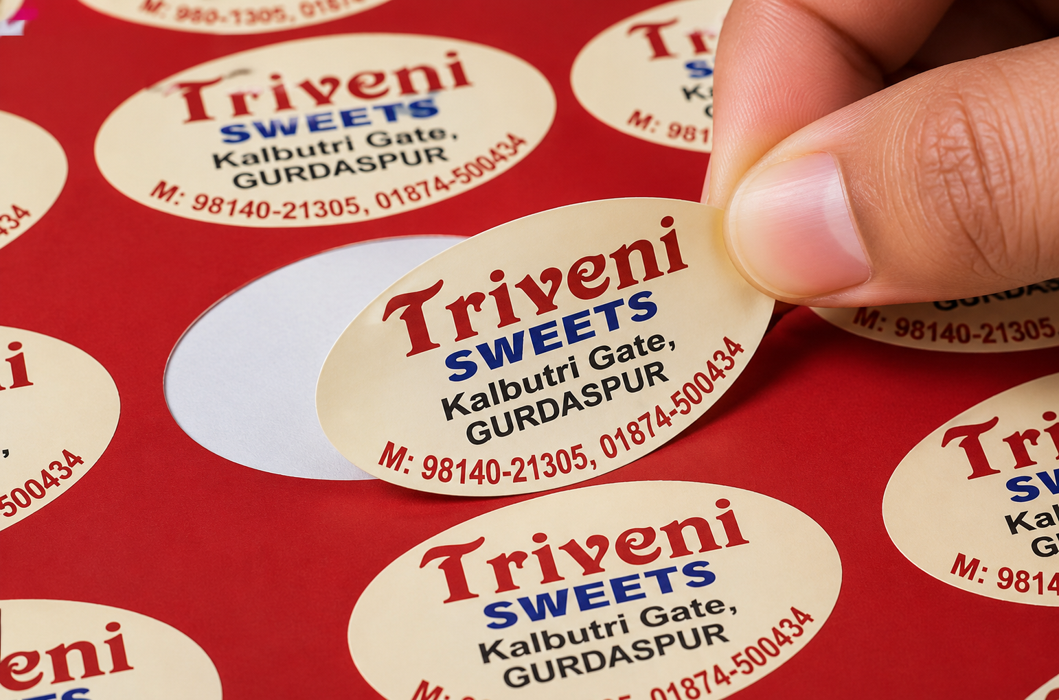 CUSTOM STICKER S 02| 100 SHEETS