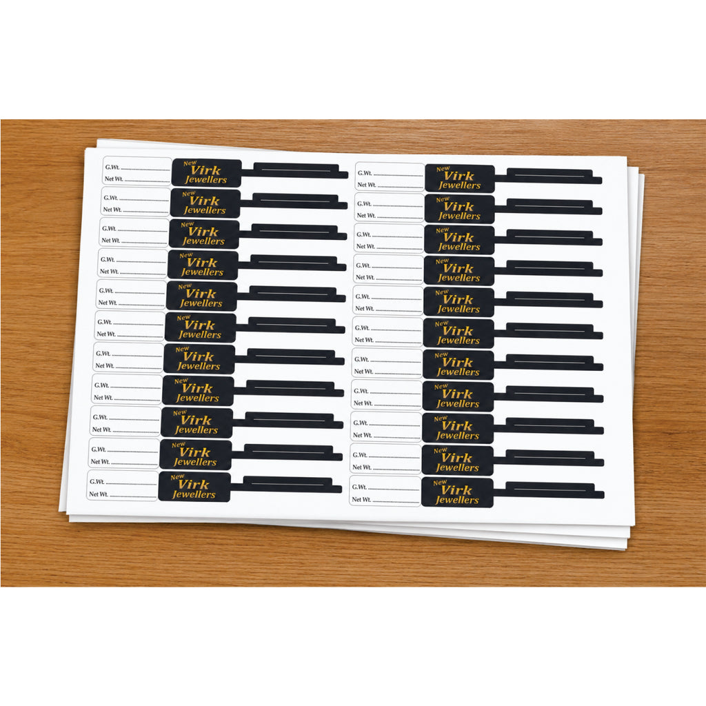 CUSTOM STICKER JE 02 | 100 SHEETS