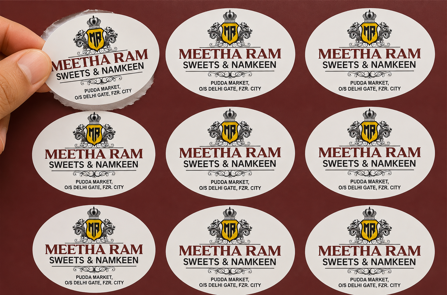 CUSTOM STICKER S 30| 100 SHEETS