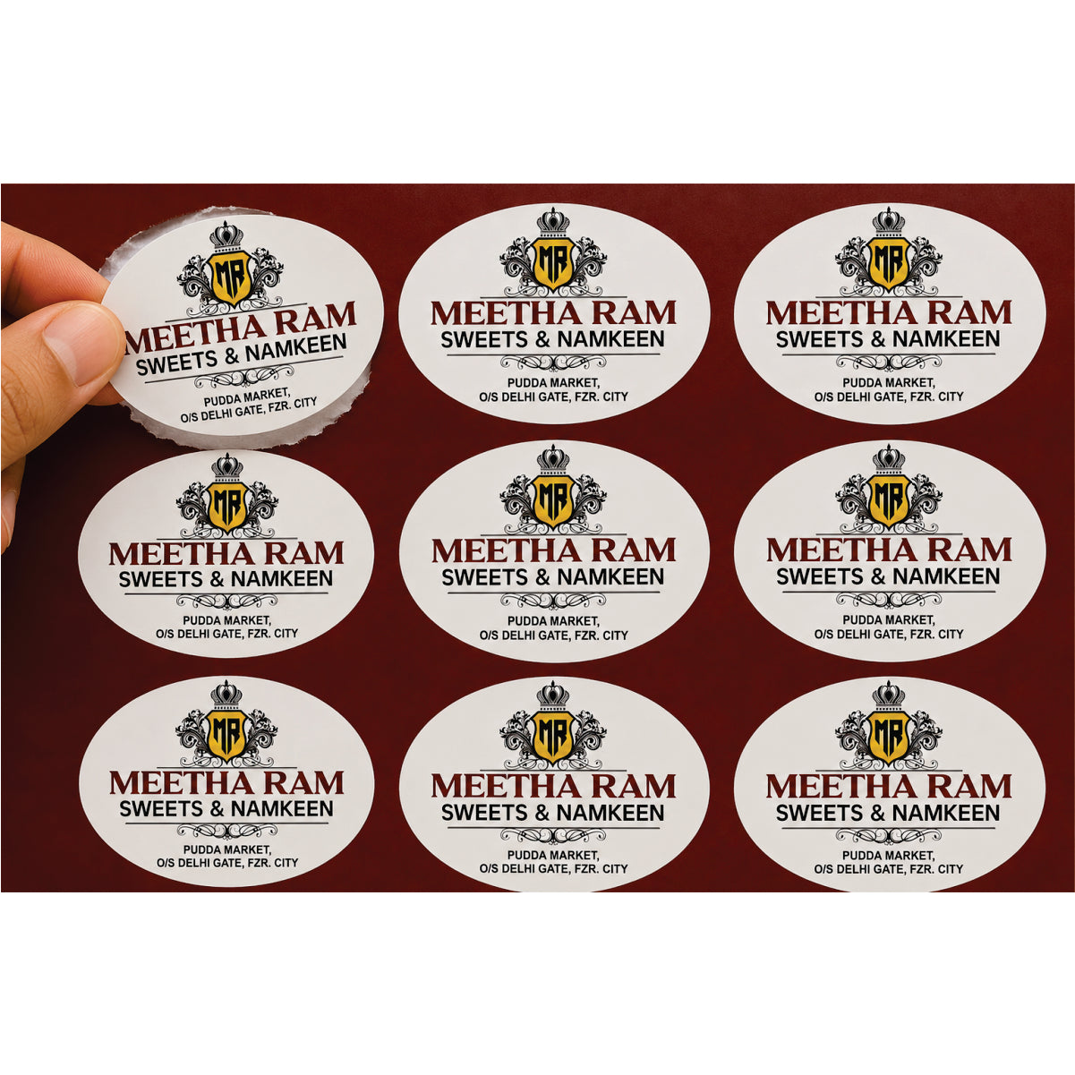 CUSTOM STICKER SW 30 | 100 SHEETS
