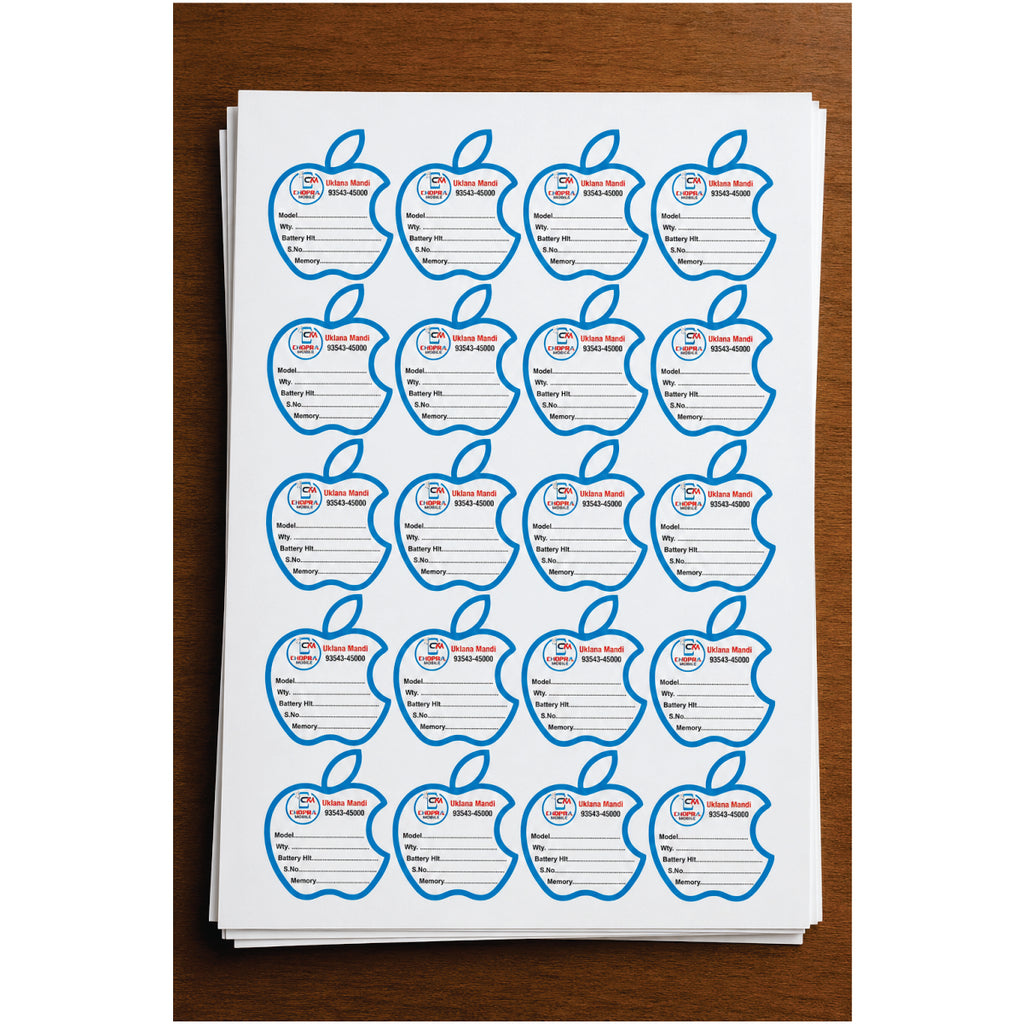 CUSTOM STICKER MO 31| 100 SHEETS