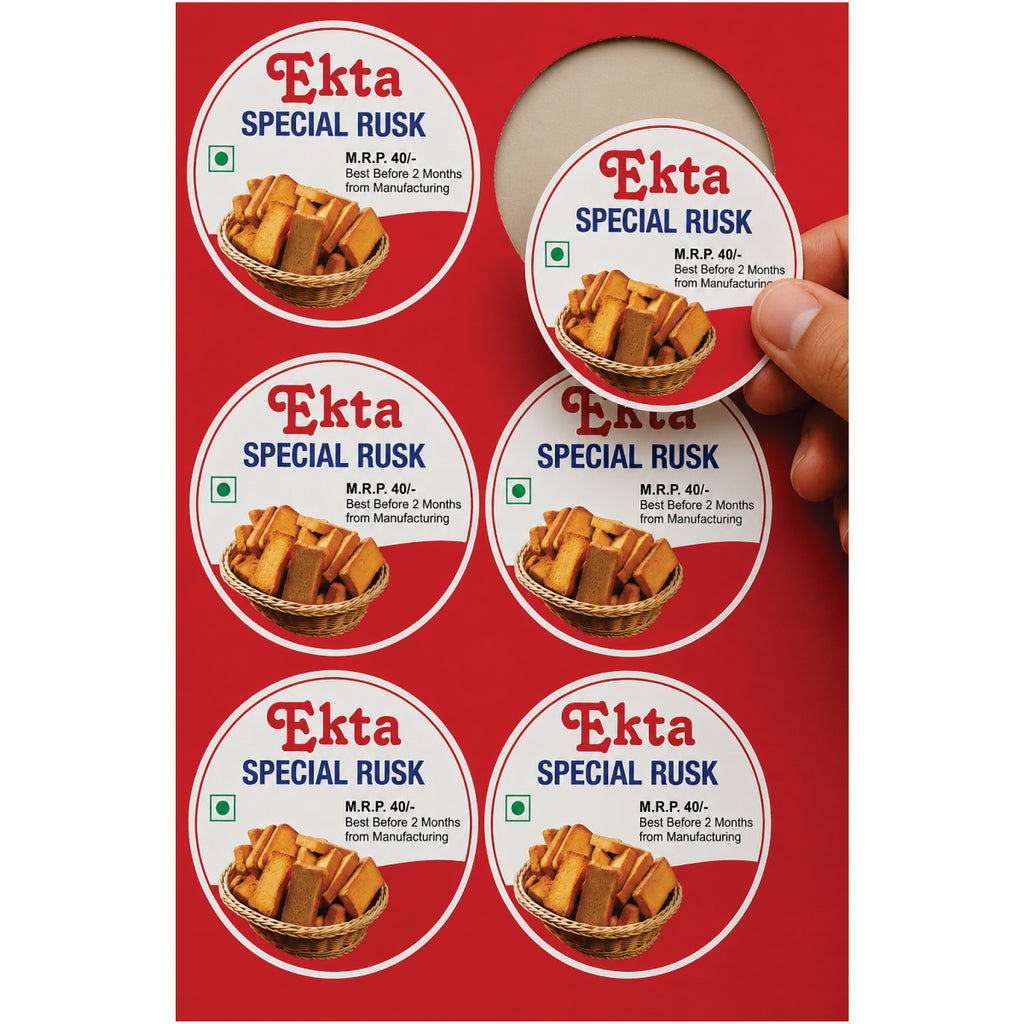 CUSTOM STICKER BK 32 | 100 SHEETS