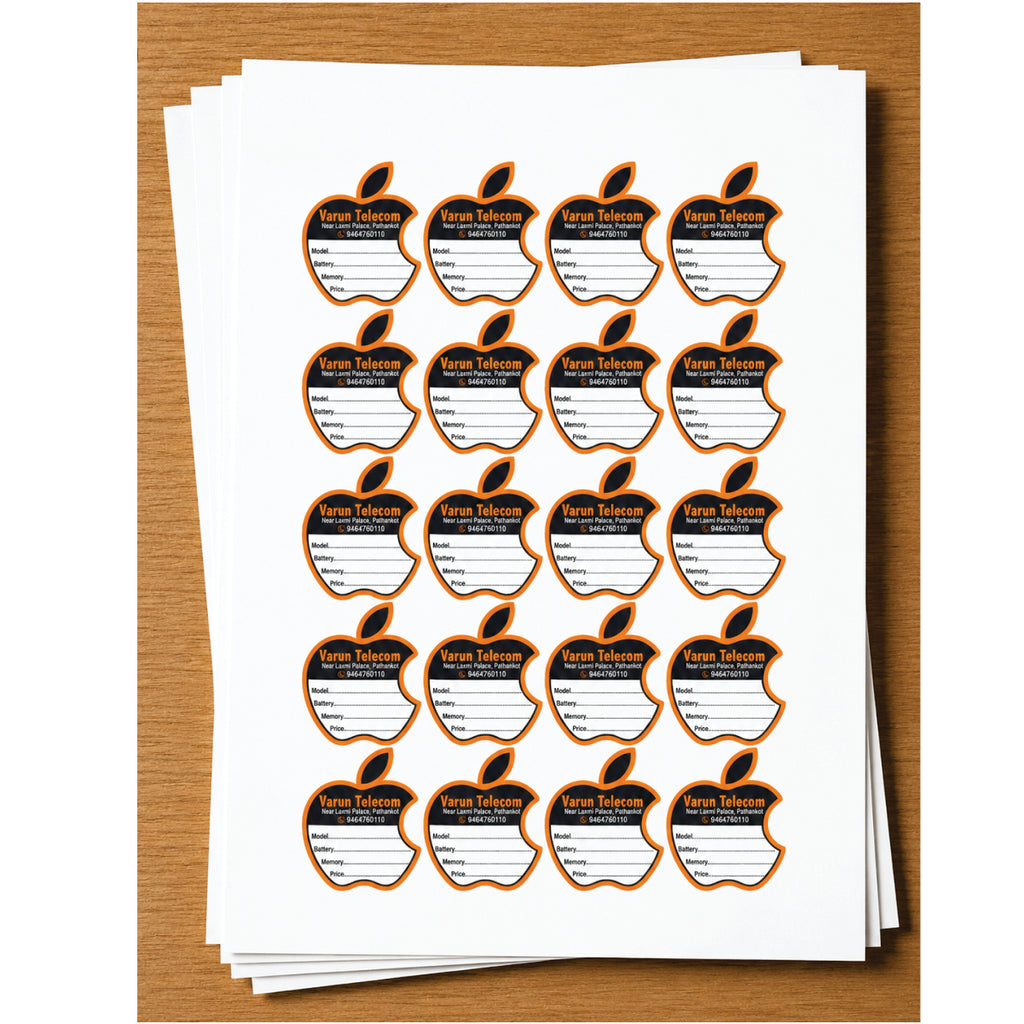 CUSTOM STICKER MO 32| 100 SHEETS